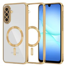   Techsuit - Luxury Crystal MagSafe - Samsung Galaxy A17 5G / A17 4G / M17 / F17 / A18 - Gold