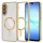Techsuit - Luxury Crystal MagSafe - Samsung Galaxy A17 5G / A17 4G / M17 / F17 / A18 - Gold