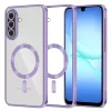 Techsuit - Luxury Crystal MagSafe - Samsung Galaxy A17 5G / A17 4G / M17 / F17 / A18 - Light Purple