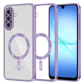   Techsuit - Luxury Crystal MagSafe - Samsung Galaxy A17 5G / A17 4G / M17 / F17 / A18 - Light Purple