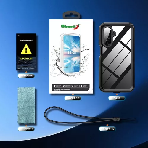 ShellBox - Waterproof IP68 Case - Samsung Galaxy A17 5G / A17 4G - Black