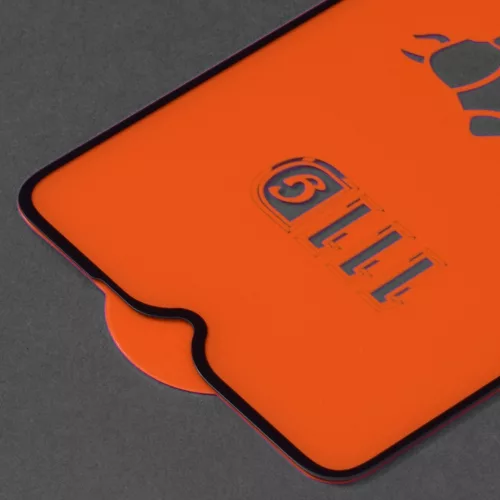 Techsuit - 111D Full Cover / Full Glue üvegfólia - Samsung Galaxy A20s - Fekete széllel