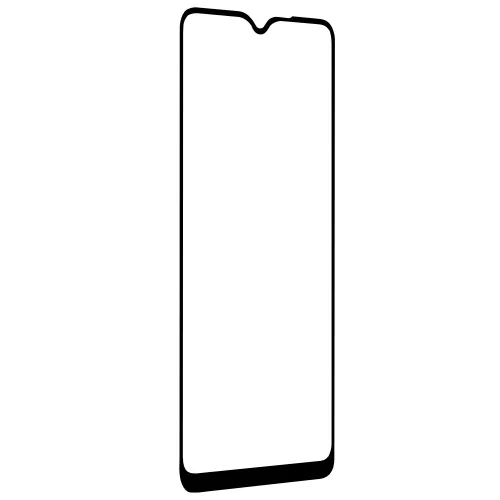 Techsuit - 111D Full Cover / Full Glue üvegfólia - Samsung Galaxy A20s - Fekete széllel