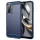 Techsuit - Carbon szilikon tok - Samsung Galaxy A17 5G / A17 4G / M17 / F17 - Kék