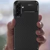Techsuit - CarbonFiber - Samsung Galaxy A17 5G / A17 4G / M17 / F17 / A18 - Black