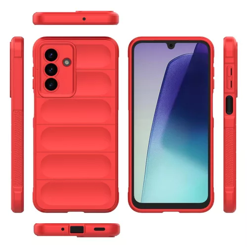 Techsuit - Magic Shield tok - Samsung Galaxy A17 5G / A17 4G / M17 / F17 / A18 - Piros