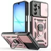 Techsuit - CamShield ütésálló tok - Samsung Galaxy A17 5G / A17 4G / M17 / F17 / A18 - Rose Gold