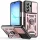 Techsuit - CamShield ütésálló tok - Samsung Galaxy A17 5G / A17 4G / M17 / F17 / A18 - Rose Gold