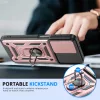 Techsuit - CamShield ütésálló tok - Samsung Galaxy A17 5G / A17 4G / M17 / F17 / A18 - Rose Gold