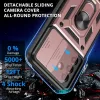 Techsuit - CamShield ütésálló tok - Samsung Galaxy A17 5G / A17 4G / M17 / F17 / A18 - Rose Gold