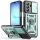 Techsuit - CamShield ütésálló tok - Samsung Galaxy A17 5G / A17 4G / M17 / F17 / A18 - Zöld