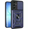 Techsuit - CamShield ütésálló tok - Samsung Galaxy A17 5G / A17 4G / M17 / F17 - Kék