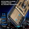 Techsuit - CamShield ütésálló tok - Samsung Galaxy A17 5G / A17 4G / M17 / F17 / A18 - Arany