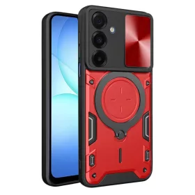   Techsuit - CamGuard Pro tok - Samsung Galaxy A17 5G / A17 4G / M17 / F17 / A18 - Piros