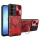 Techsuit - CamGuard Pro ütésálló tok - Samsung Galaxy A17 5G / A17 4G / M17 / F17 - Piros