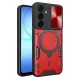 Techsuit - CamGuard Pro tok - Samsung Galaxy A17 5G / A17 4G / M17 / F17 / A18 - Piros