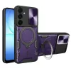 Techsuit - CamGuard Pro ütésálló tok - Samsung Galaxy A17 5G / A17 4G / M17 / F17 - Lila