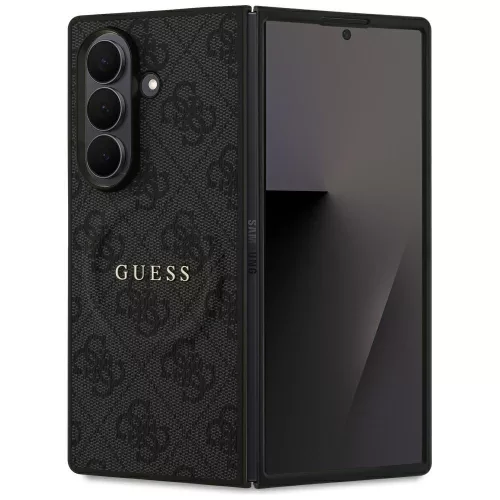 Guess - Keménytok 4G Klasszikus MagSafe (GUHMZFD7P4MSEGCK) - Samsung Galaxy Z Fold7 - Fekete