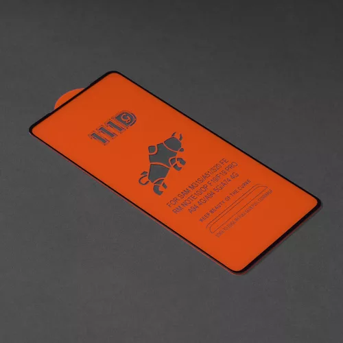 Techsuit - 111D Full Cover / Full Glue üvegfólia - Samsung Galaxy A52 4G / A52 5G / A52s 5G - Fekete széllel