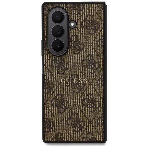 Guess - Keménytok 4G Klasszikus MagSafe (GUHMZFD7P4MSEGCW) - Samsung Galaxy Z Fold7 - Barna