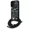Karl Lagerfeld - Saffiano MagSafe Crossbody (KLHCP16SPGGRMPCK) - iPhone 16 - Black