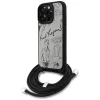 Karl Lagerfeld - Saffiano MagSafe Crossbody (KLHCP16XPGGRMPCG) - iPhone 16 Pro Max - Grey