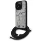 Karl Lagerfeld - Saffiano MagSafe Crossbody (KLHCP16XPGGRMPCG) - iPhone 16 Pro Max - Grey