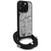 Karl Lagerfeld - Saffiano MagSafe Crossbody (KLHCP16XPGGRMPCG) - iPhone 16 Pro Max - Grey