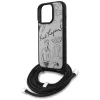 Karl Lagerfeld - Saffiano MagSafe Crossbody (KLHCP16XPGGRMPCG) - iPhone 16 Pro Max - Grey