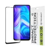 Techsuit - 111D Full Cover / Full Glue üvegfólia - Xiaomi Redmi Note 9 / Redmi 10X 4G - Fekete széllel