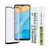 Techsuit - 111D Full Cover / Full Glue üvegfólia - Oppo A15 / A15s / A16 / A16s / A54s - Fekete széllel
