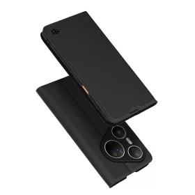 Techsuit - Magskin Book - Huawei Pura 80 Ultra - Black