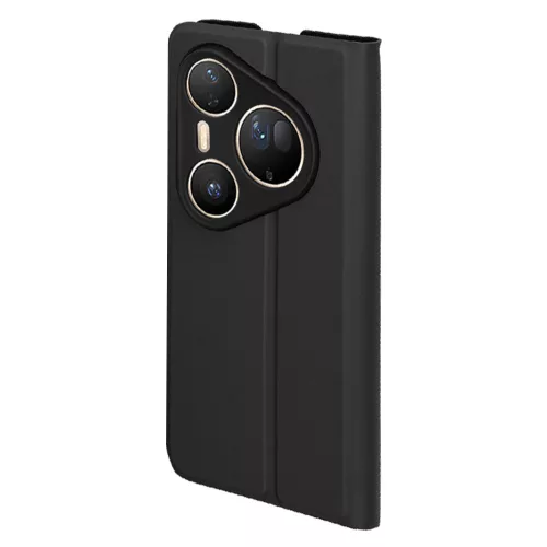 Techsuit - Magskin Book - Huawei Pura 80 Ultra - Black
