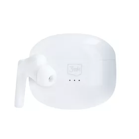  3mk - Vezeték nélküli fülhallgató LifePods - Bluetooth V5.3, ANC technológia, érintésvezérlés - fehér
