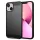 Techsuit - Carbon szilikon tok - iPhone 13 mini - Fekete