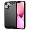 Techsuit - Carbon szilikon tok - iPhone 13 - Fekete