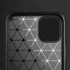 Techsuit - Carbon szilikon tok - iPhone 13 - Fekete