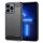 Techsuit - Carbon szilikon tok - iPhone 13 Pro Max - Fekete