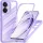 Techsuit - ColorVerse 360 tok kijelzővédővel - Oppo A40 4G / A60 5G - Lila
