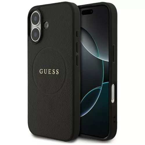 Guess - Arany Gyűrű MagSafe (GUHMP17SPGHSMMK) - iPhone 17 - Fekete