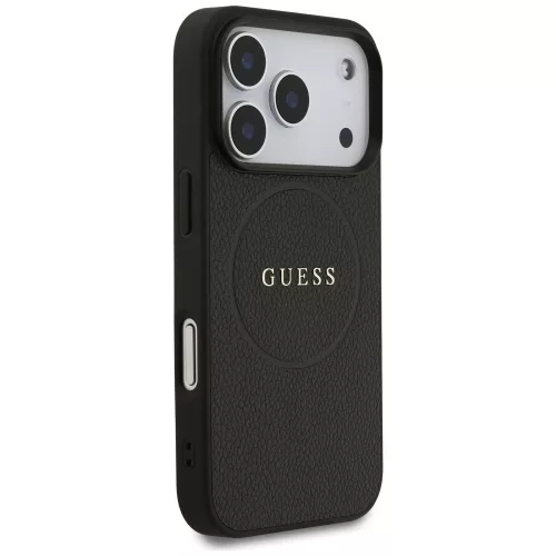 Guess - Arany Gyűrű MagSafe (GUHMP17LPGHSMMK) - iPhone 17 Pro - Fekete