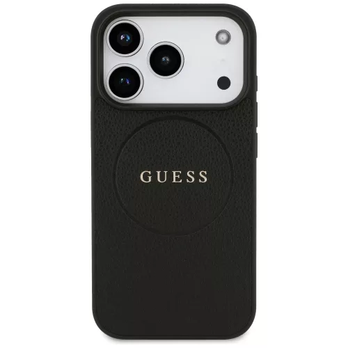 Guess - Arany Gyűrű MagSafe (GUHMP17XPGHSMMK) - iPhone 17 Pro Max - Fekete
