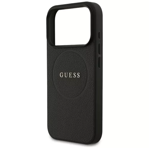 Guess - Arany Gyűrű MagSafe (GUHMP17XPGHSMMK) - iPhone 17 Pro Max - Fekete