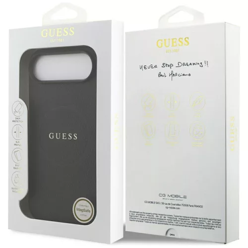 Guess - Arany Gyűrű MagSafe (GUHMP17MPGHSMMK) - iPhone 17 Air - Fekete