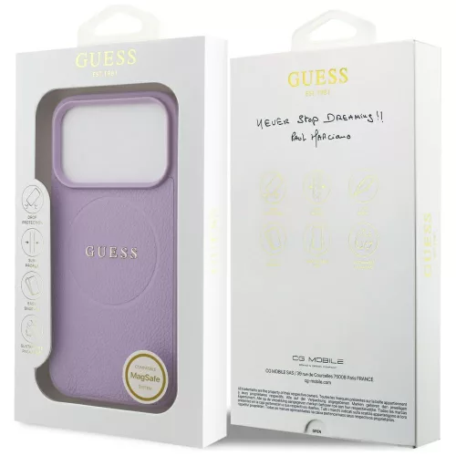 Guess - Arany Gyűrű MagSafe (GUHMP17LPGHSMMU) - iPhone 17 Pro - Lila