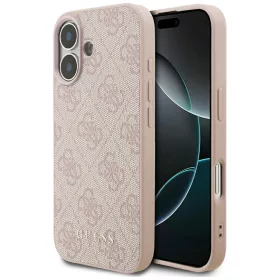   Guess - Keménytok 4G Klasszikus (GUHCP17SG4GFPI) - iPhone 17 - Rózsaszín