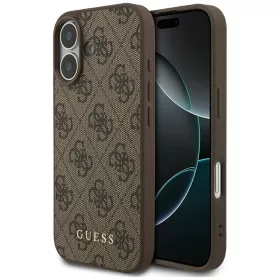   Guess - Keménytok 4G Klasszikus (GUHCP17SG4GFBR) - iPhone 17 - Barna