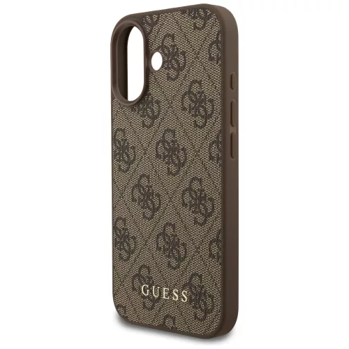 Guess - Keménytok 4G Klasszikus (GUHCP17SG4GFBR) - iPhone 17 - Barna