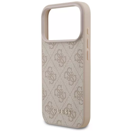 Guess - Keménytok 4G Klasszikus (GUHCP17LG4GFPI) - iPhone 17 Pro - Rózsaszín