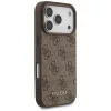 Guess - Keménytok 4G Klasszikus (GUHCP17LG4GFBR) - iPhone 17 Pro - Barna